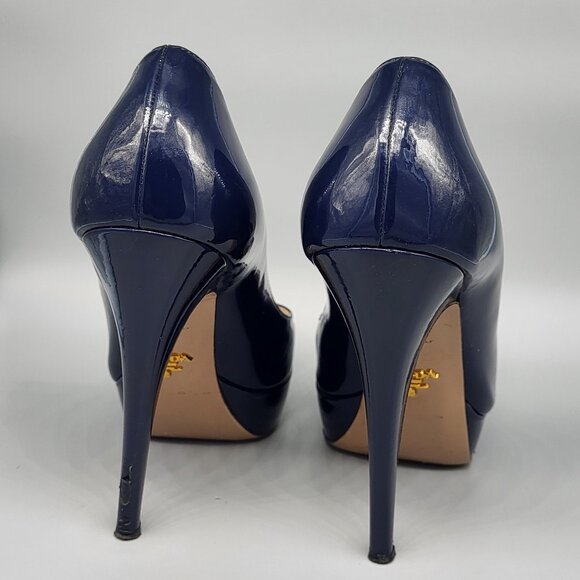 PRADA Patent Leather Platform Pumps - Picture 2 of 14
